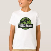 T-shirt ranch t-rex (Devant)
