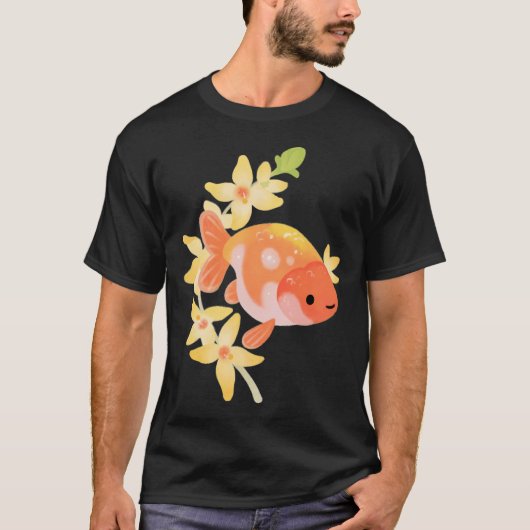 T-shirt Ranchu et Forsythias 2 (Devant)