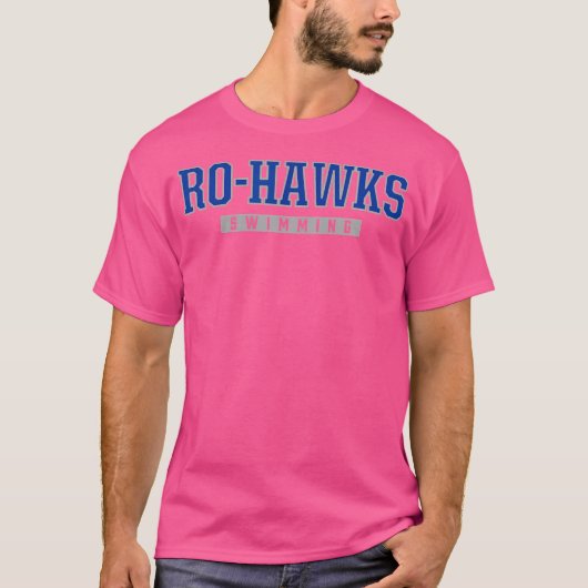 T-shirt Randolph Ro-Hawks Natation (Devant)