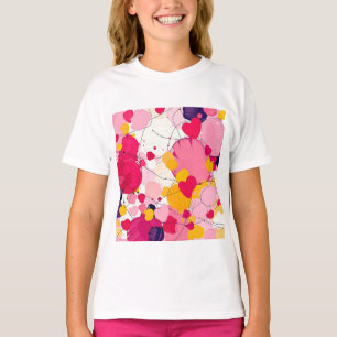 T-shirt "Random Love Thoughts" - Abstrait coloré