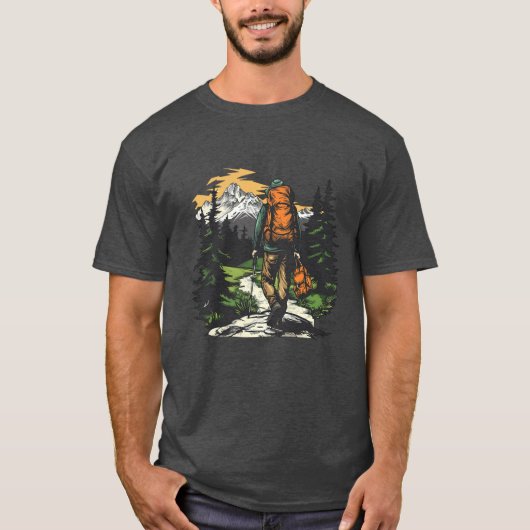 T-shirt randonnée (Devant)