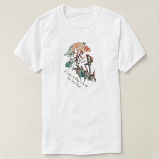 T-shirt randonnée (Design devant)