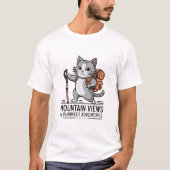 T-shirt Randonnée Adventure Cat (Devant)