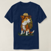 T-shirt Randonnée avec chien (Design devant)