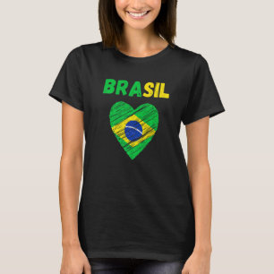 T-shirt Randonnée Brasil Flag 2022