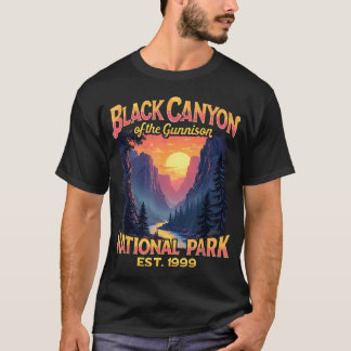 T-shirt Randonnée dans le parc national de Black Canyon Th