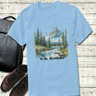 T-Shirt Randonnée Dans Les Montagnes