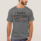 T-shirt Randonnée Dans Une Section - Réserve de la forêt n (Devant)