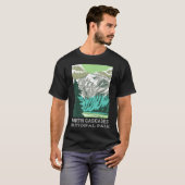T-shirt Randonnée de camping (Devant entier)