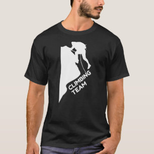 T-shirt Randonnée de conception de randonneurs alpinistes