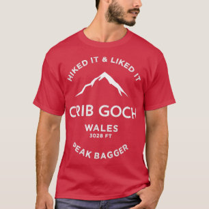 T-shirt Randonnée de Crib Goch Wales