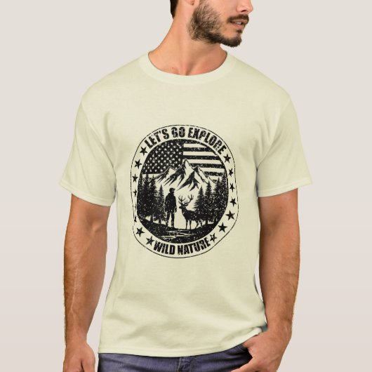 T-shirt Randonnée de montagne (Devant)