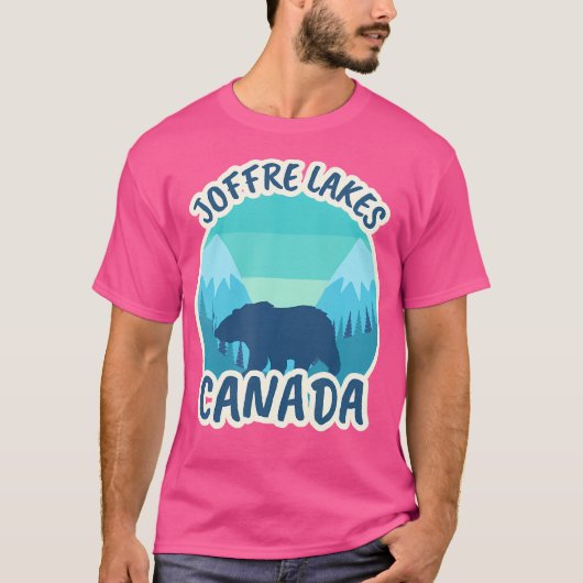 T-shirt Randonnée de randonnée de Joffre Lakes Canada (Devant)
