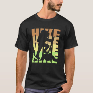 T-shirt Randonnée de style rétro Randonnée Randonnée Rando