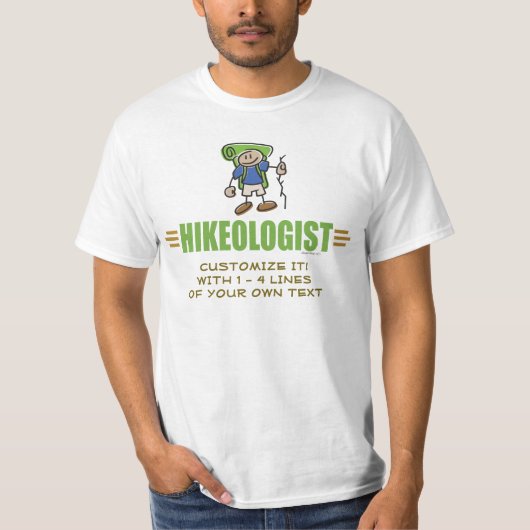 T-shirt Randonnée drôle (Devant)