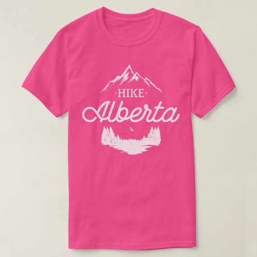 T-shirt Randonnée en Alberta (Design devant)