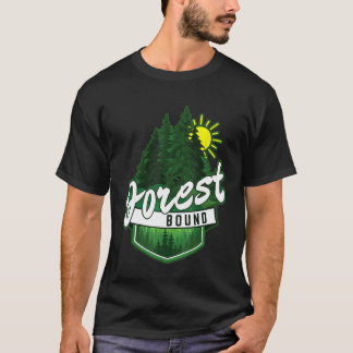 T-shirt Randonnée en forêt confinée Dehors 2