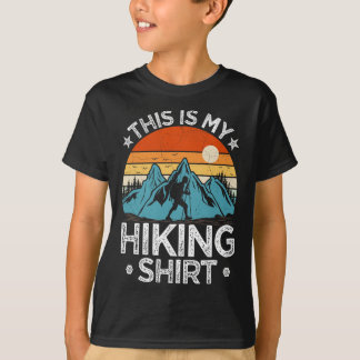 T-shirt Randonnée en montagne aventure vintage c'est ma ra