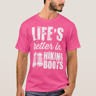 T-shirt Randonnée Escalade T Chemise - La Vie Est Meilleur