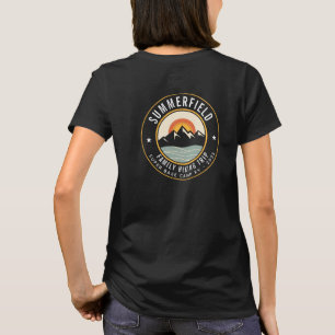 T-shirt Randonnée familial personnalisé Sunset Mountains R