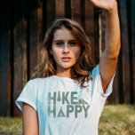 T-shirt Randonnée Happy Camper Hiker Famille de Randonnées<br><div class="desc">Élevez votre style de plein air avec nos chemises de randonnée "Hike Happy" assorties! Conçus pour l'âme aventureuse, ces tee - shirts captent l'essence du randonnée, du camping et de l'alpinisme. Embrassez les sommets, partez à la conquête des montagnes et express votre amour pour le grand air. Le cadeau idéal...</div>