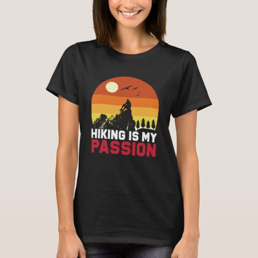 T-shirt Randonnée is Ma passion (Devant)