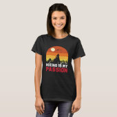T-shirt Randonnée is Ma passion (Devant entier)