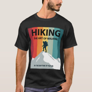 T-shirt Randonnée L'Art de la Marche Nature Design