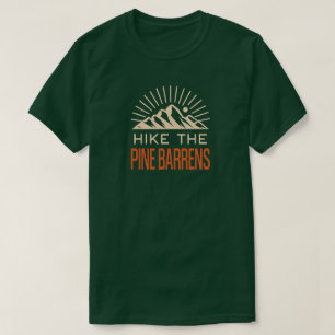 T-shirt Randonnée Le Pine Barrens New Jersey Sunburst