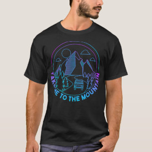 T-shirt Randonnée M'Emmène Au Camp De Randonnée Extérieure