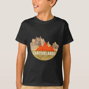 T-shirt Randonnée montagneuse Usa vintage - Canyonlands Na