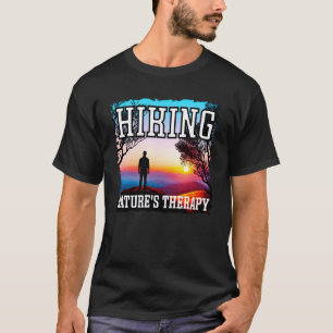T-shirt Randonnée nature s thérapie coucher de soleil rand