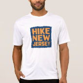 T-shirt Randonnée New Jersey (Blaze) - Wicking (Devant)