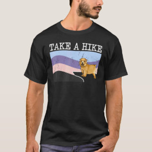 T-shirt Randonnée Norwich Terrier Randonnée Graphique