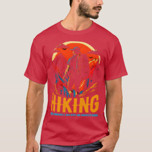 T-shirt Randonnée où les coups de soleil et les piqûres d'