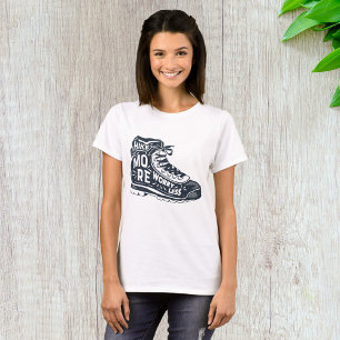 T-shirt Randonnée Plus Inquiète Moins