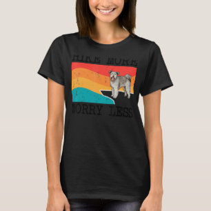 T-shirt Randonnée Plus Inquiète Moins Randonnée Graphique