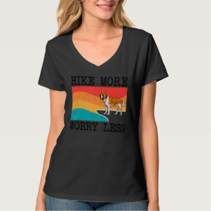 T-shirt Randonnée Plus Inquiète Moins St Bernard Graphic R