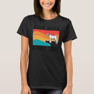 T-shirt Randonnée Plus Inquiéter Moins Parson Russell Terr