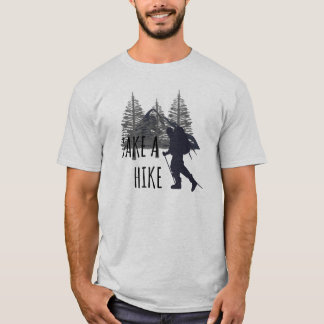 T-shirt Randonnée Randonnée Camping Nature Backpacking