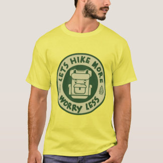 T-shirt Randonner Plus, S'Inquiéter Moins