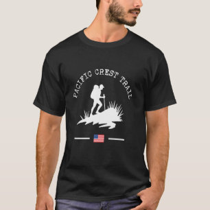 T-shirt Randonneur du Pacific Crest Trail Sierra Nevada Ca