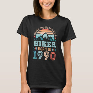 T-shirt Randonneur né en 1990 40e Randonnée d'anniversaire