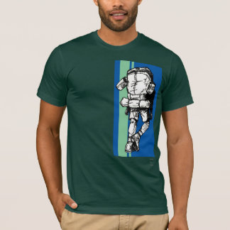 T-shirt Randonneur (type) - bleu-vert