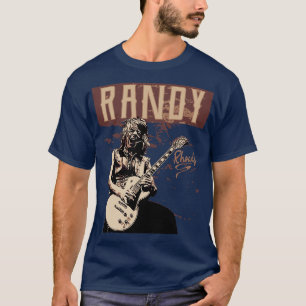 T-shirt Randy Rhoads Brown vintage