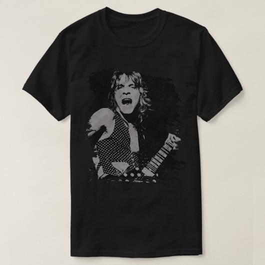 T-shirt Randy rhoads Poster rétro (Design devant)