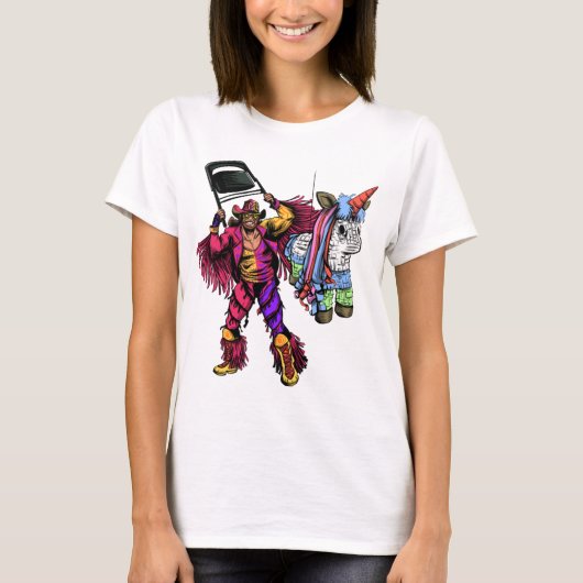 T-shirt Randy Savage T-ShirtSavage Piñata (Devant)
