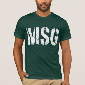 T-shirt Rang du sergent maître SSG