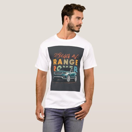 T-Shirt RANGE ROVER (Voorkant volledig)