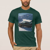 T-shirt Range Rover Classic dans la neige (Devant)